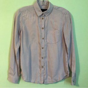 American Eagle Purple Button Down Size XS